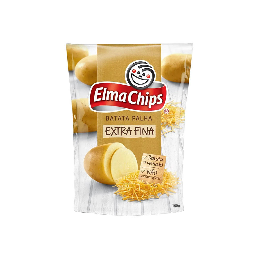 BATATA PALHA ELMA CHIPS 100G EXTRA FINA 