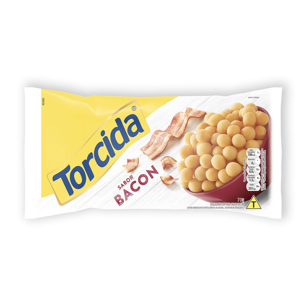 BISC TORCIDA 70G BACON 
