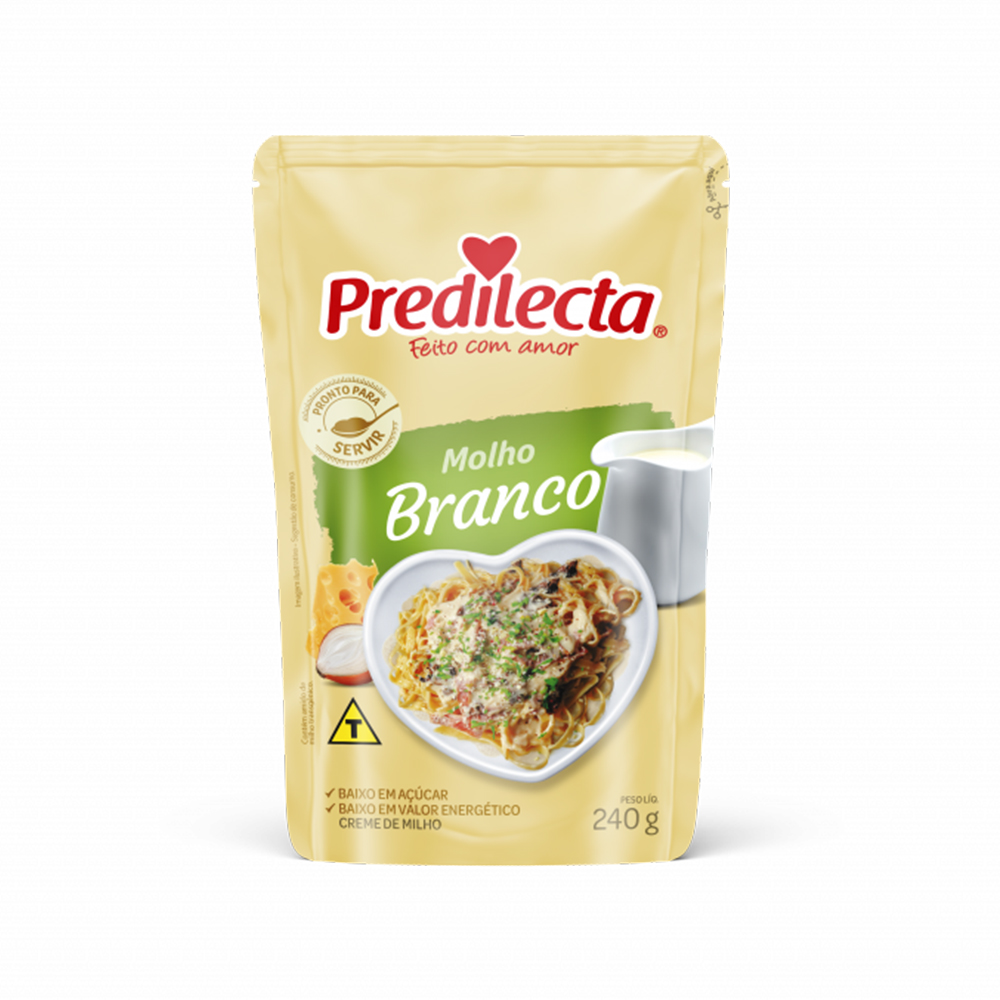 MOLHO BRANCO PREDILECTA 240G