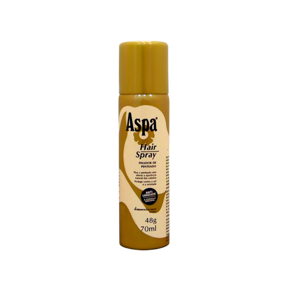 ASPA HAIR SPRAY FIX PENT 70ML FIXA SOLTO