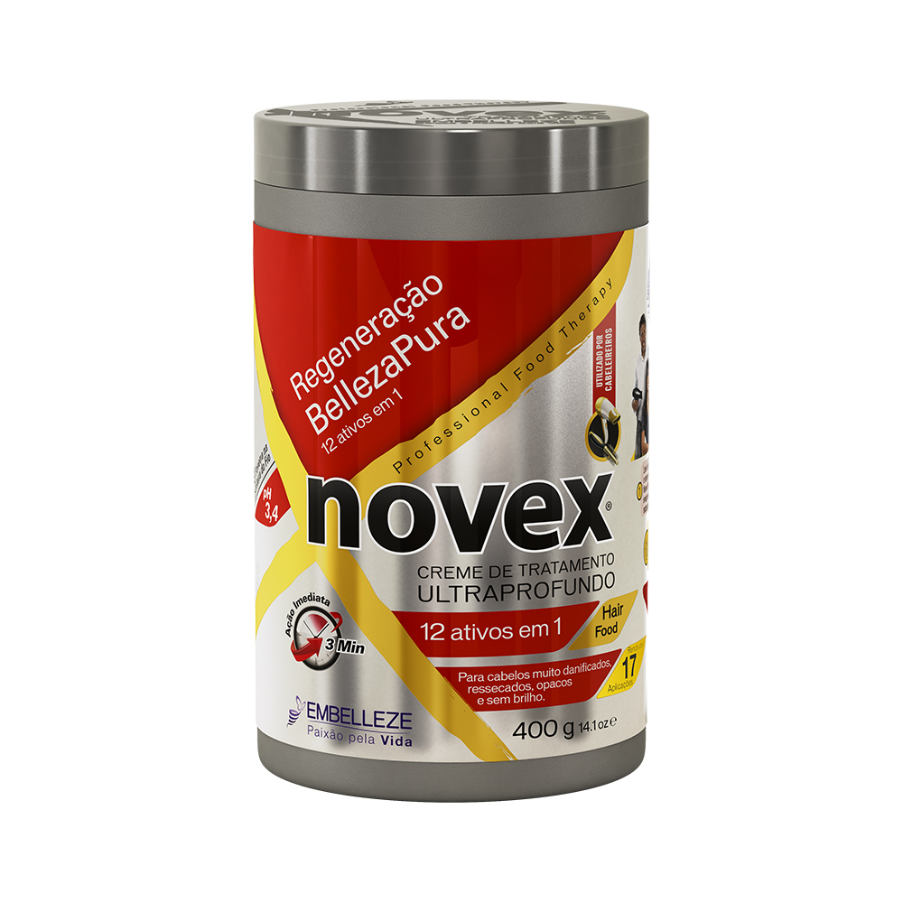 CR TRAT NOVEX 400G BELLEZA PURA 12EM1