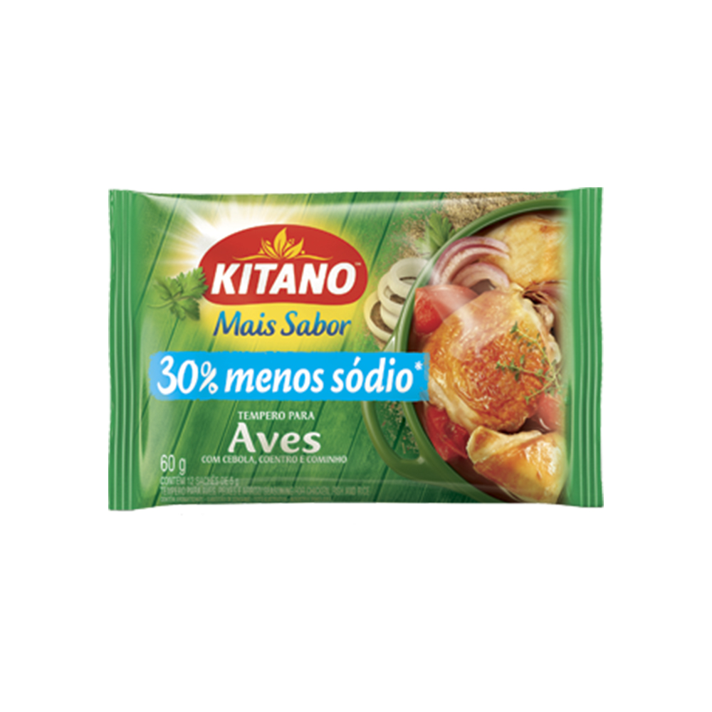 TEMP MAIS SABOR KITANO 60G AVES