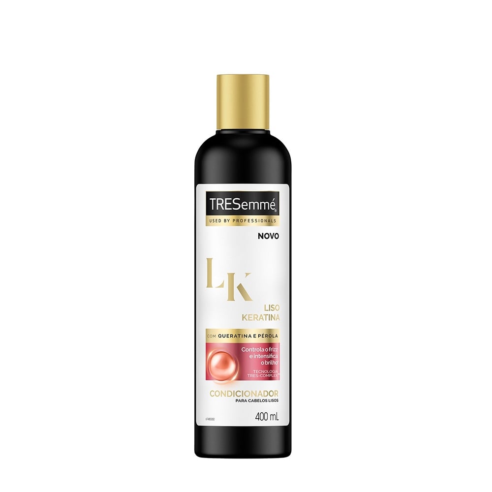 COND TRESEMME 400ML LISO KERATINA