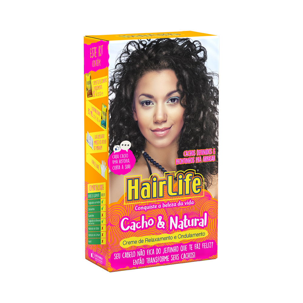 CR HAIRLIFE 180G CACHOS & NATURAL