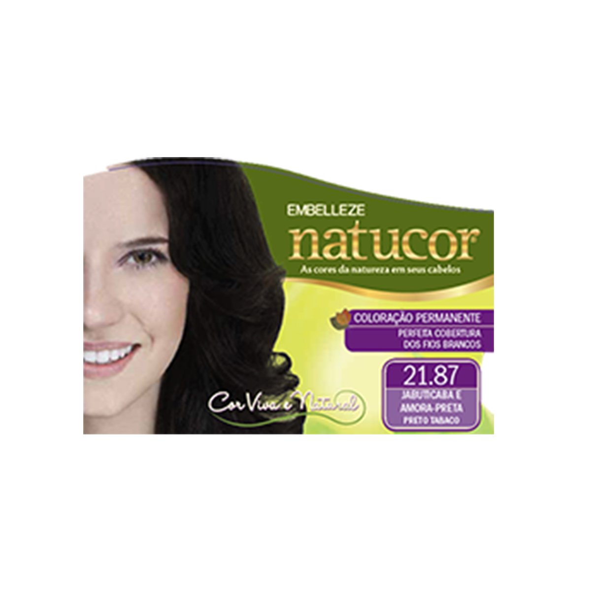 TINT NATUCOR 21.87 JABUT AMOR PRETO