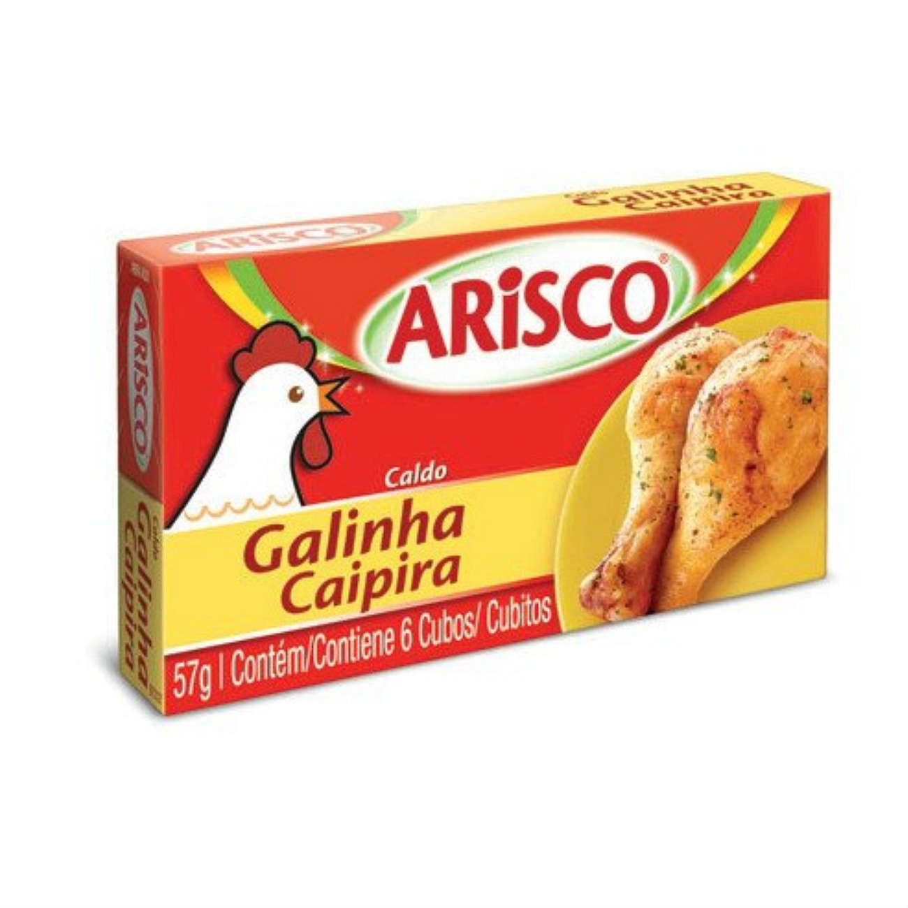 CALDO ARISCO 57G GALINHA CAIPIRA CART