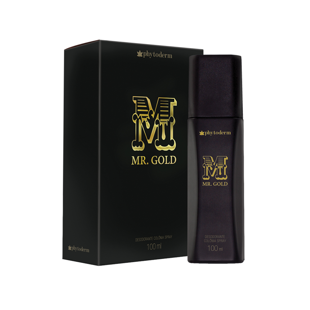DEO COLONIA PHYTODERM 100ML MASC MR GOLD