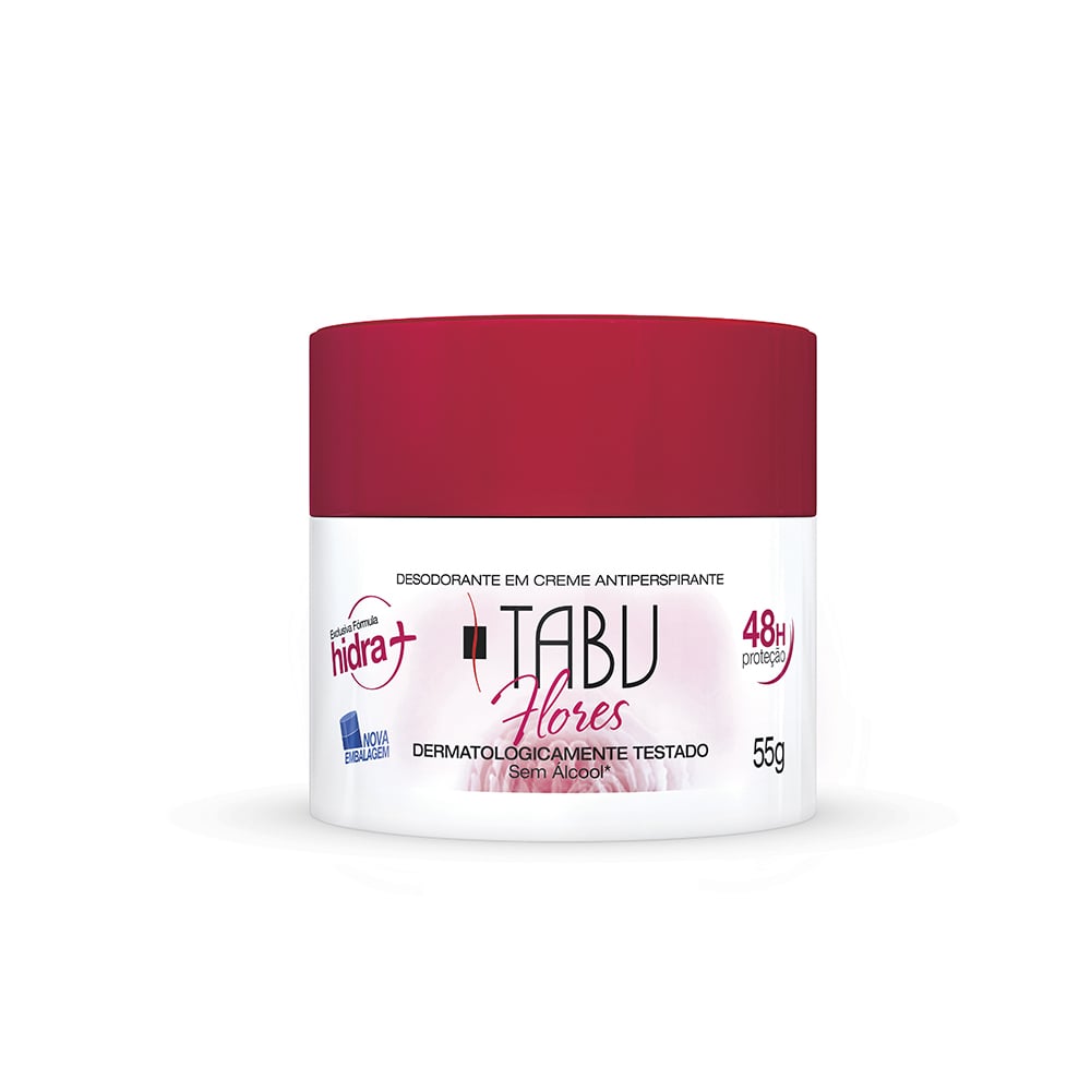 DES CREME ANTISSEP TABU 55G FLORES