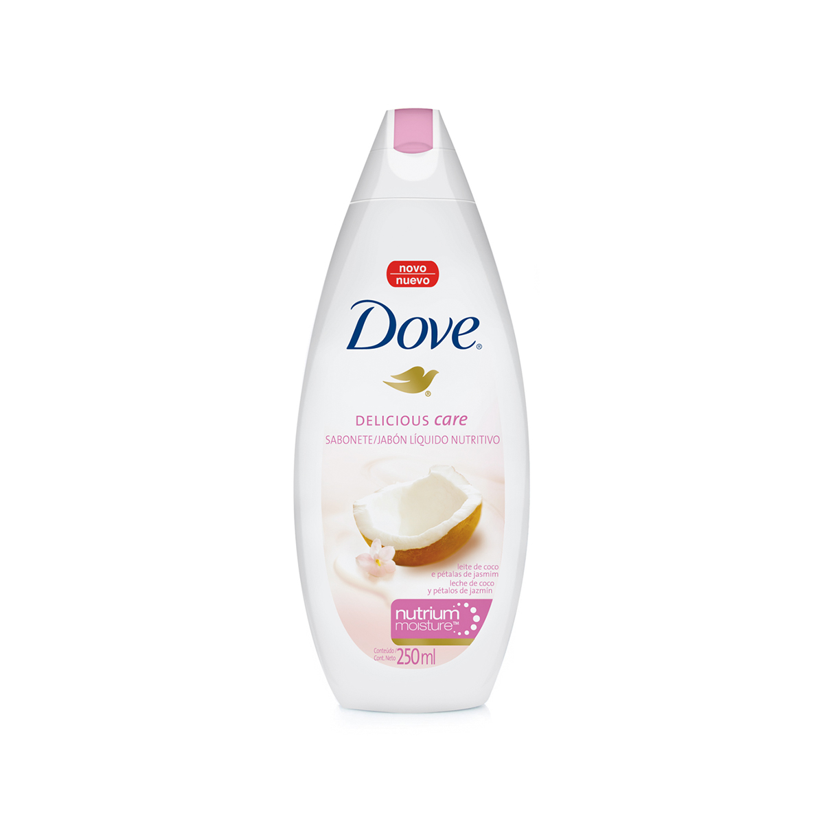 ST LIQ DOVE 250ML COCO