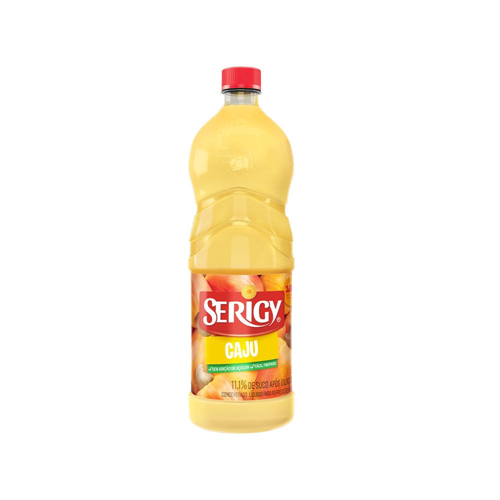 SUCO SERIGY 1L CAJU CONC PET