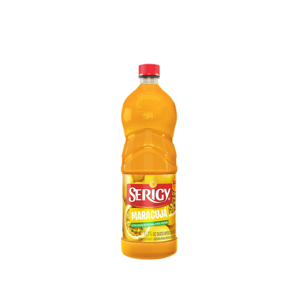 SUCO SERIGY 500ML MARACUJA CONC PET