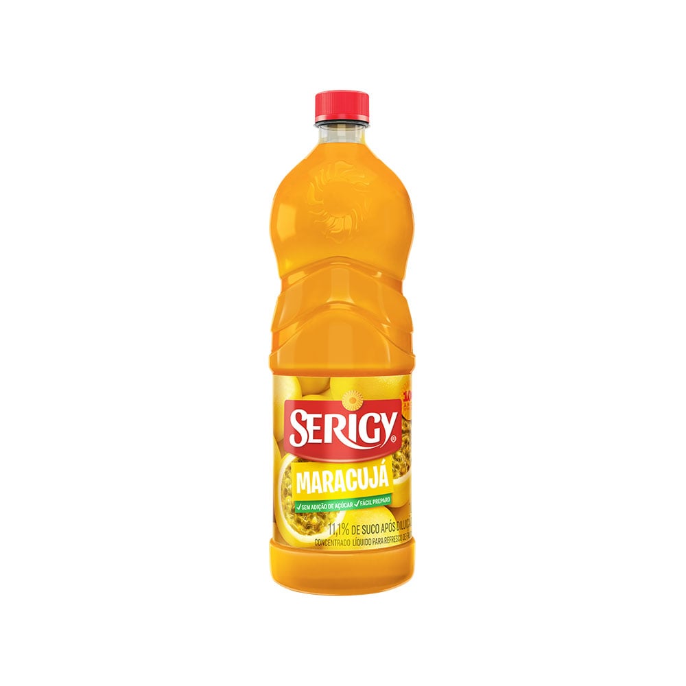 SUCO SERIGY 1L MARACUJA CONC PET