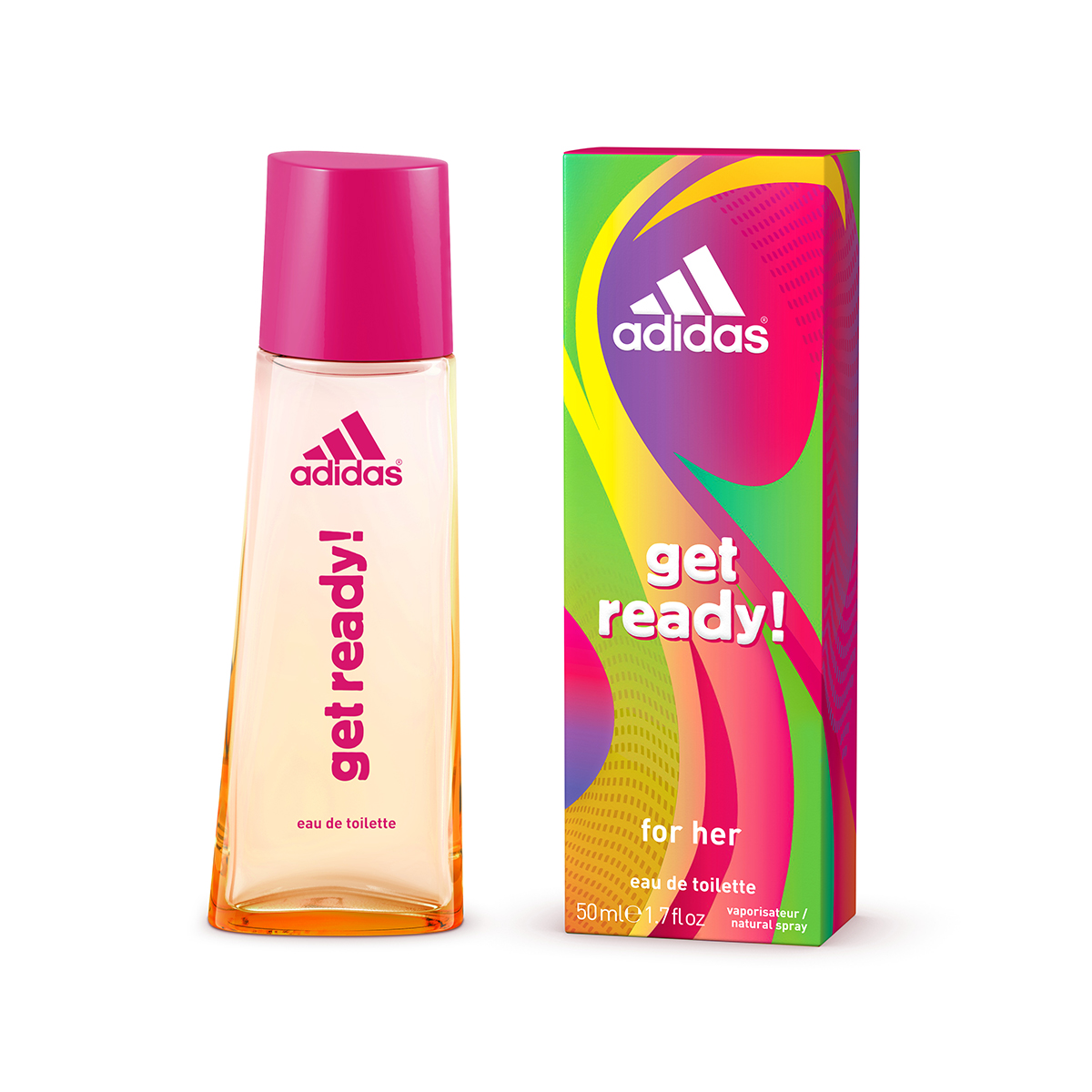 DEO COL ADIDAS 75ML FEM EDT GET READY