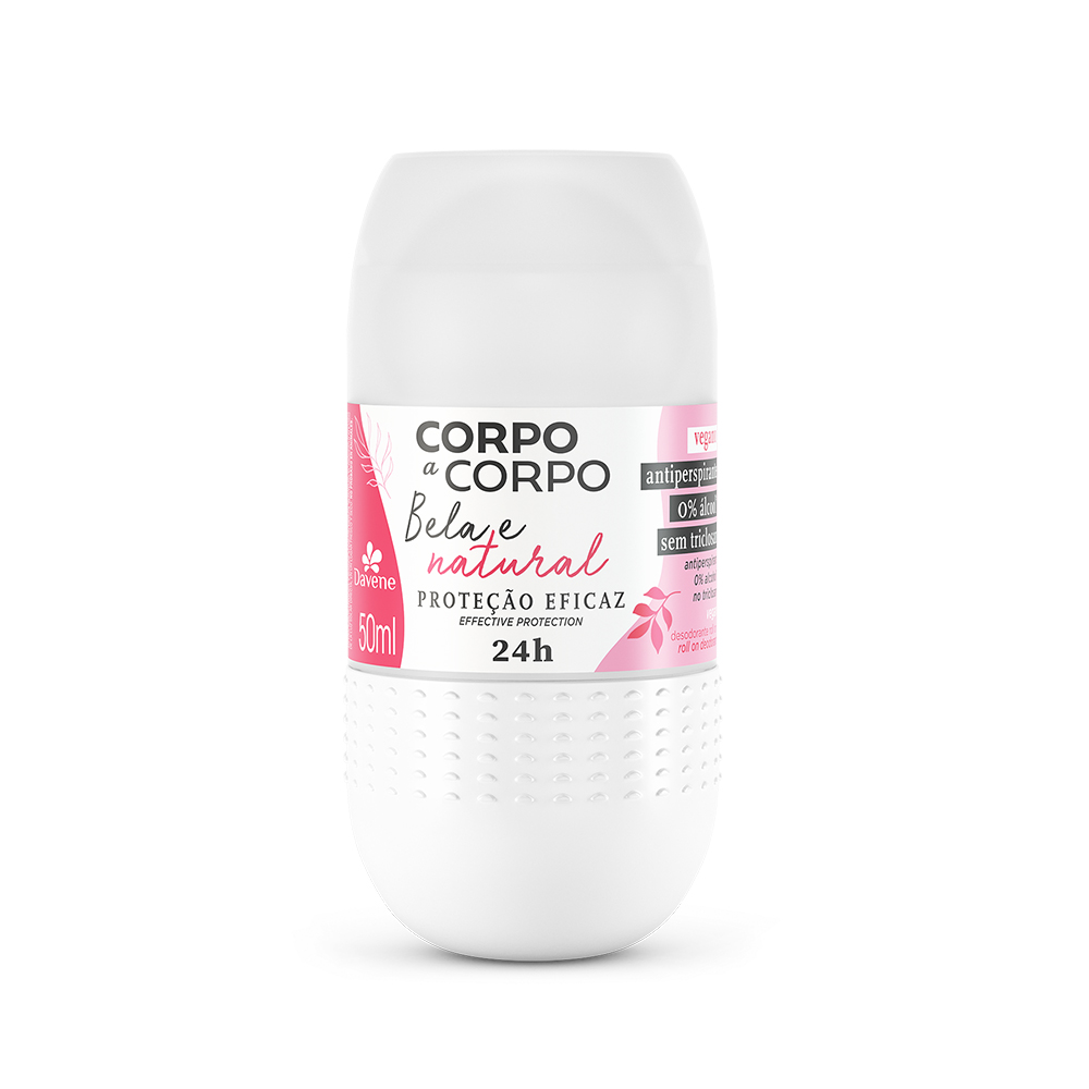 DES ROLL ON CORPO A CORPO DAVENE 50ML NATURAL