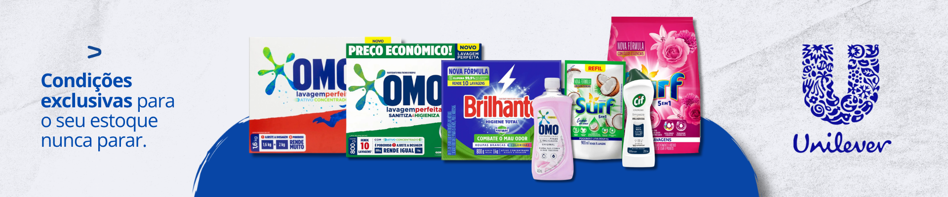 Mix Unilever Limpeza